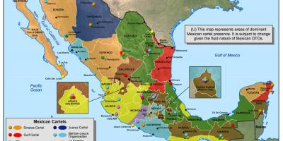 Мексички картел мапи